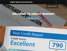 Tablet Screenshot of creditmindset.com